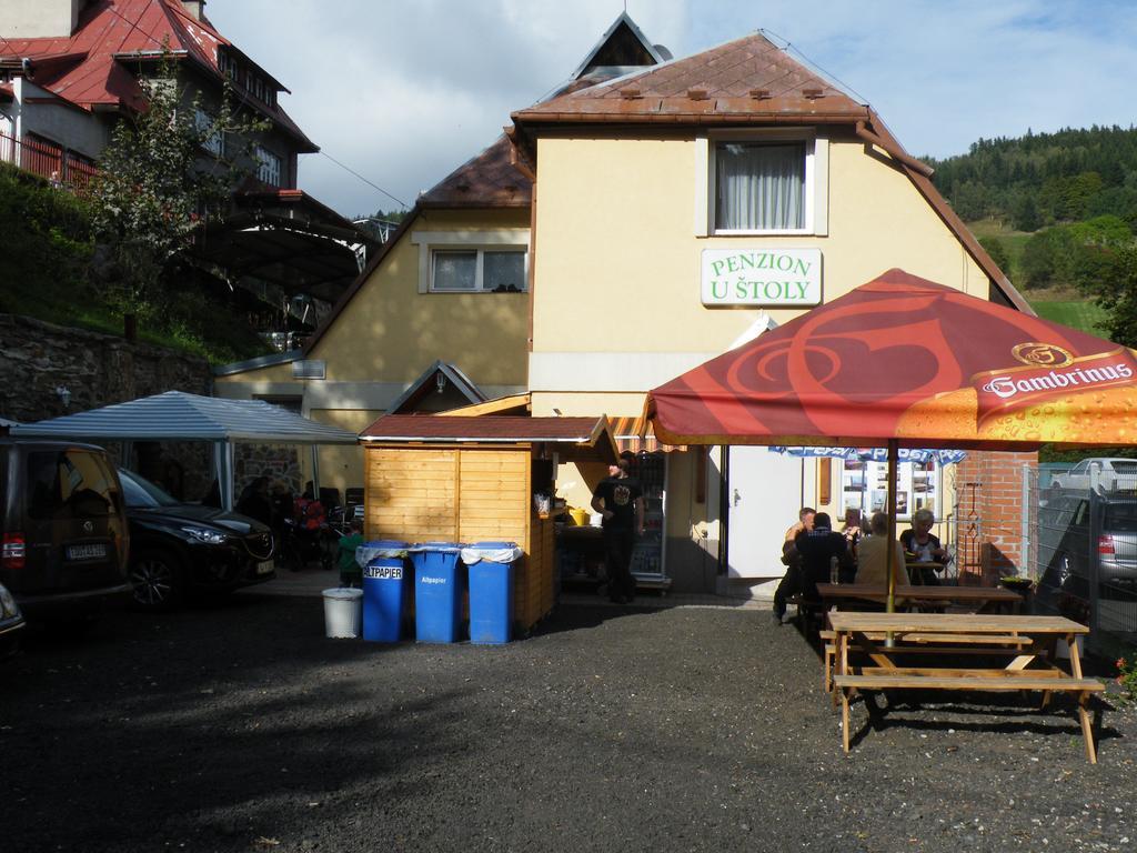 Penzion U Stoly Jáchymov Dış mekan fotoğraf